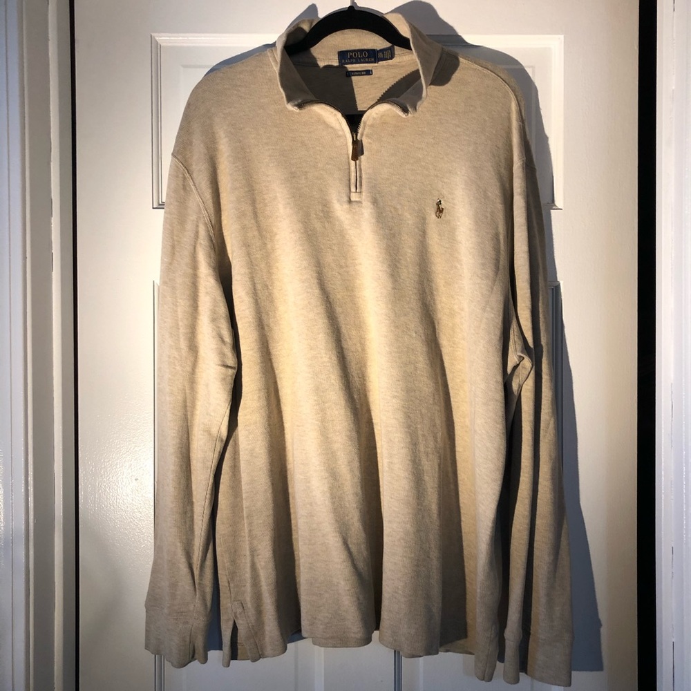 Men’s Polo 1/4 Zip Pullover